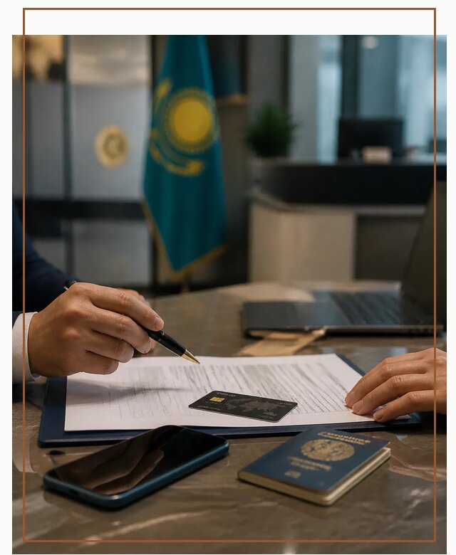 Открытие счета и банковской карты в Казахстане в Петропавловске-Камчатском